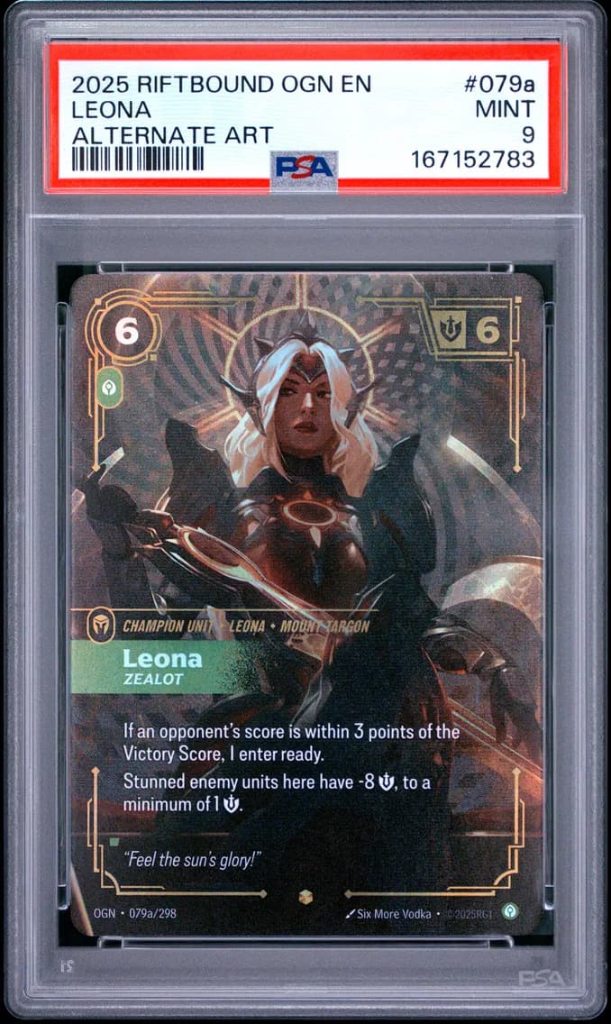 Leona - Zealot, PSA 9