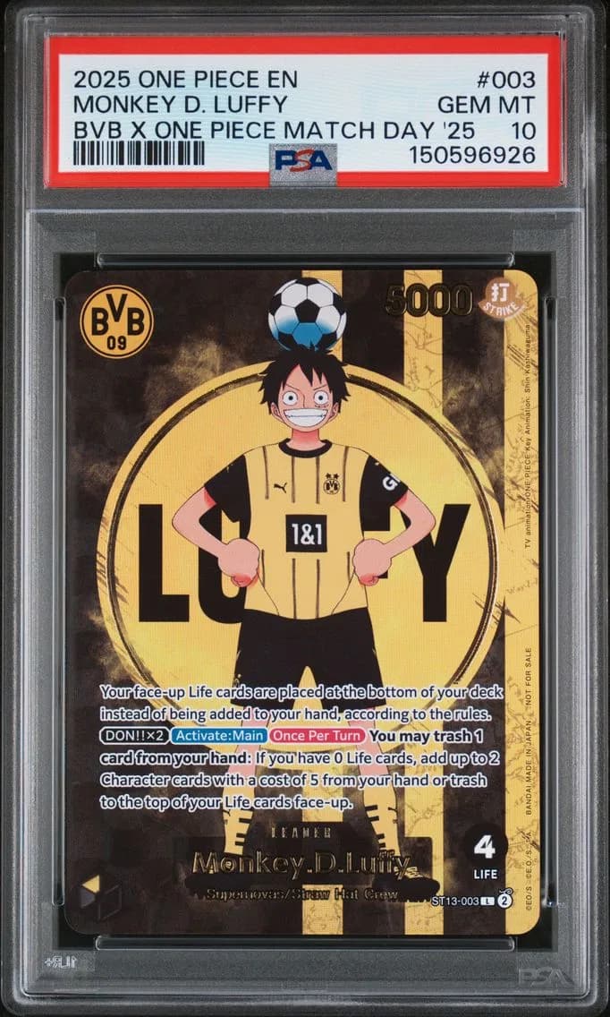 Monkey D. Luffy, PSA 10