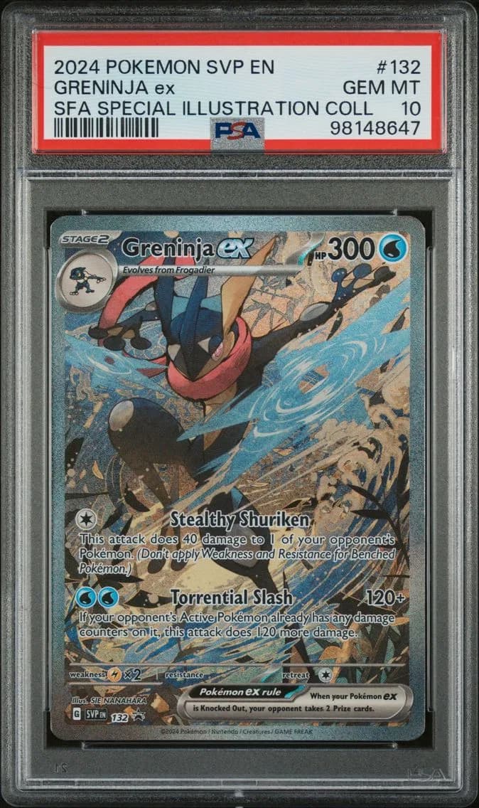 Greninja EX, PSA 10
