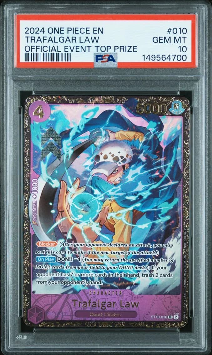 Trafalgar Law, PSA 10