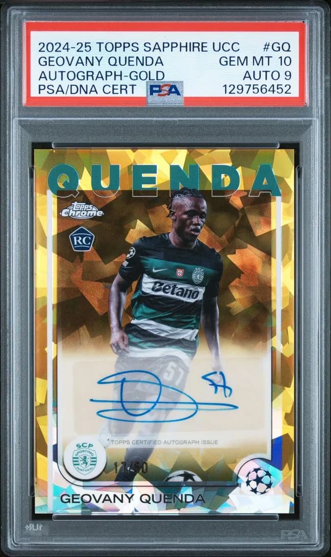 Geovany Quenda, PSA 10