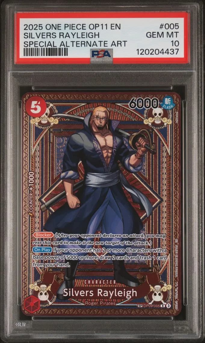 Silvers Rayleigh, PSA 10