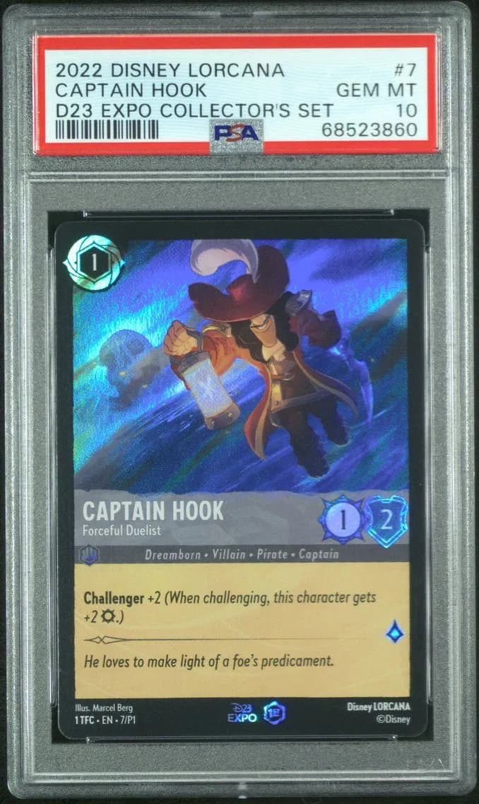Captain Hook - Forceful Duelist, PSA 10