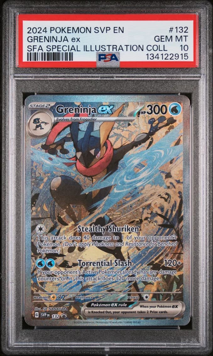 Greninja EX, PSA 10