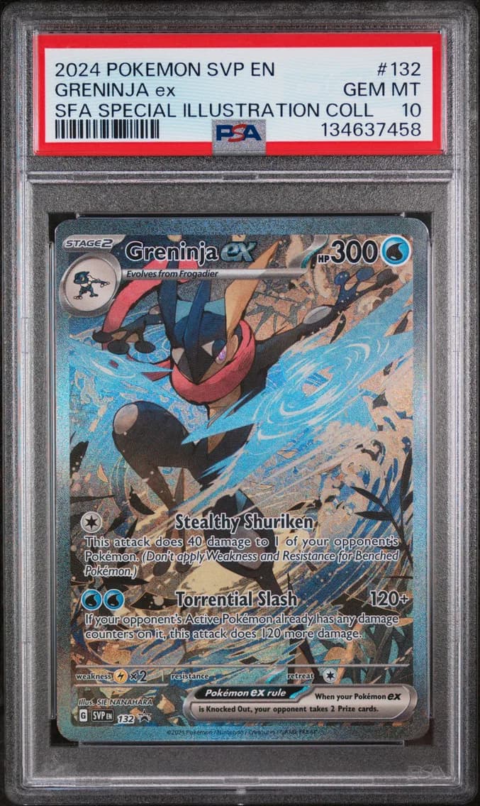 Greninja EX, PSA 10