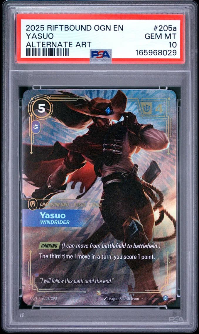 Yasuo - Windrider, PSA 10