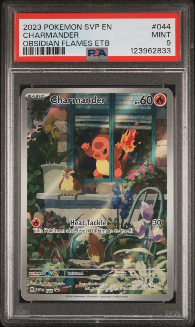 Charmander, PSA 9