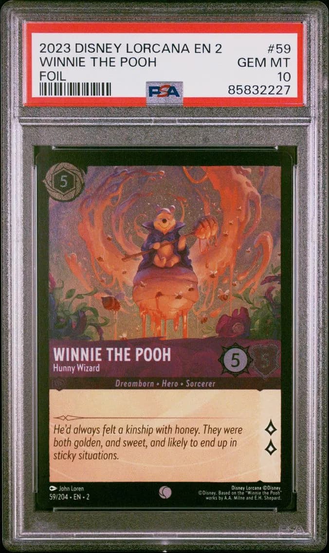 Winnie the Pooh - Hunny Wizard, PSA 10