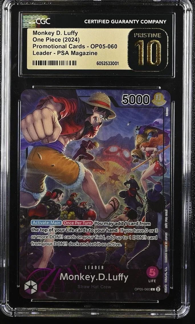 Monkey D. Luffy, CGC Pristine 10