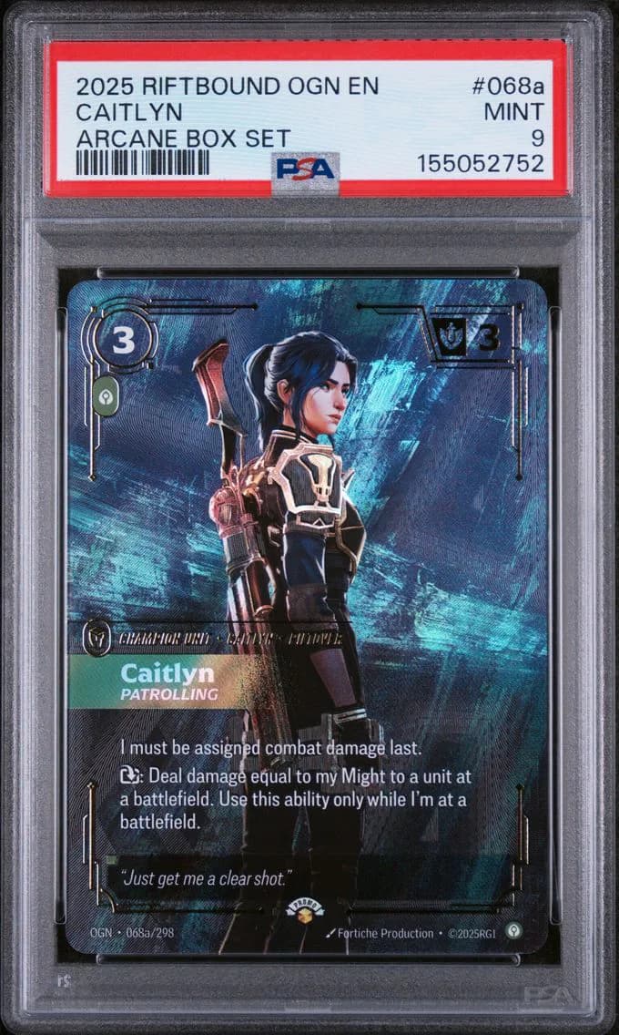 Caitlyn - Patrolling, PSA 9