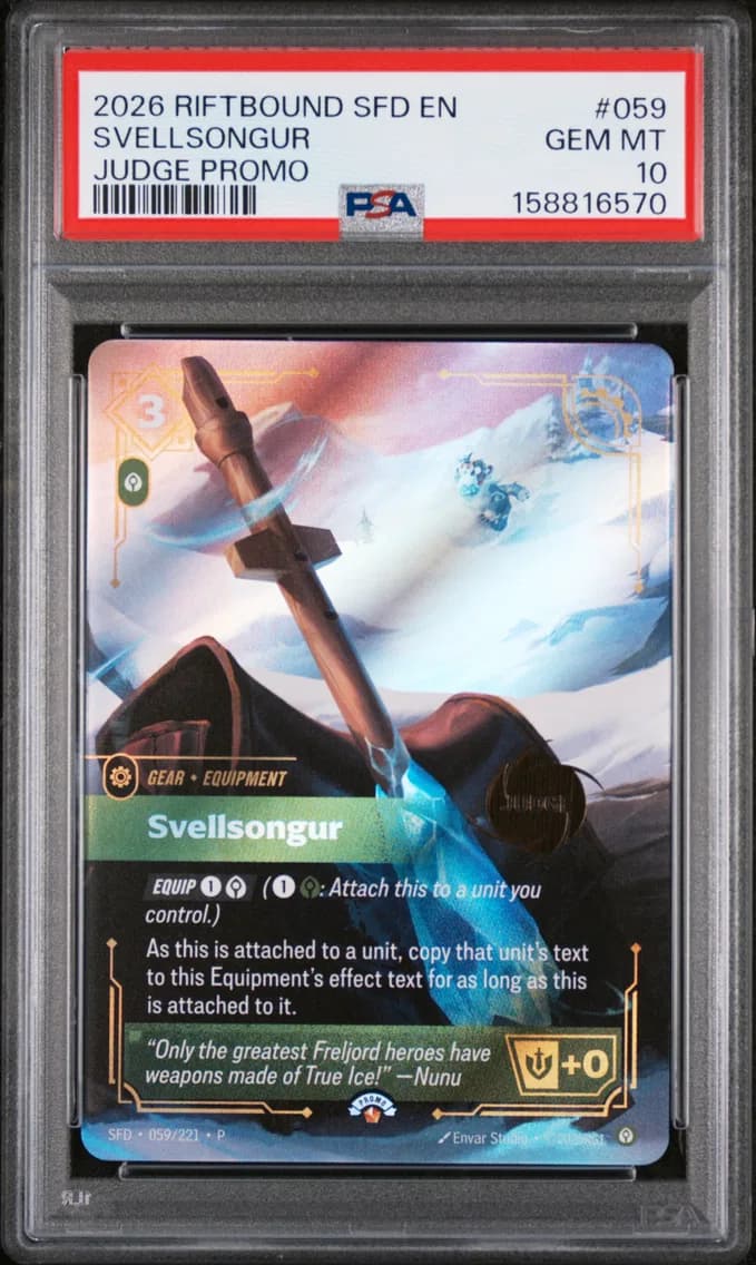 Svellsongur, PSA 10