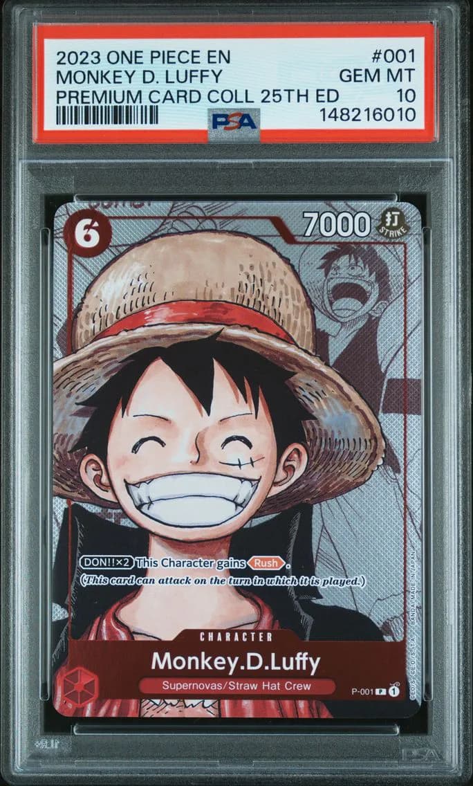 Monkey D. Luffy, PSA 10
