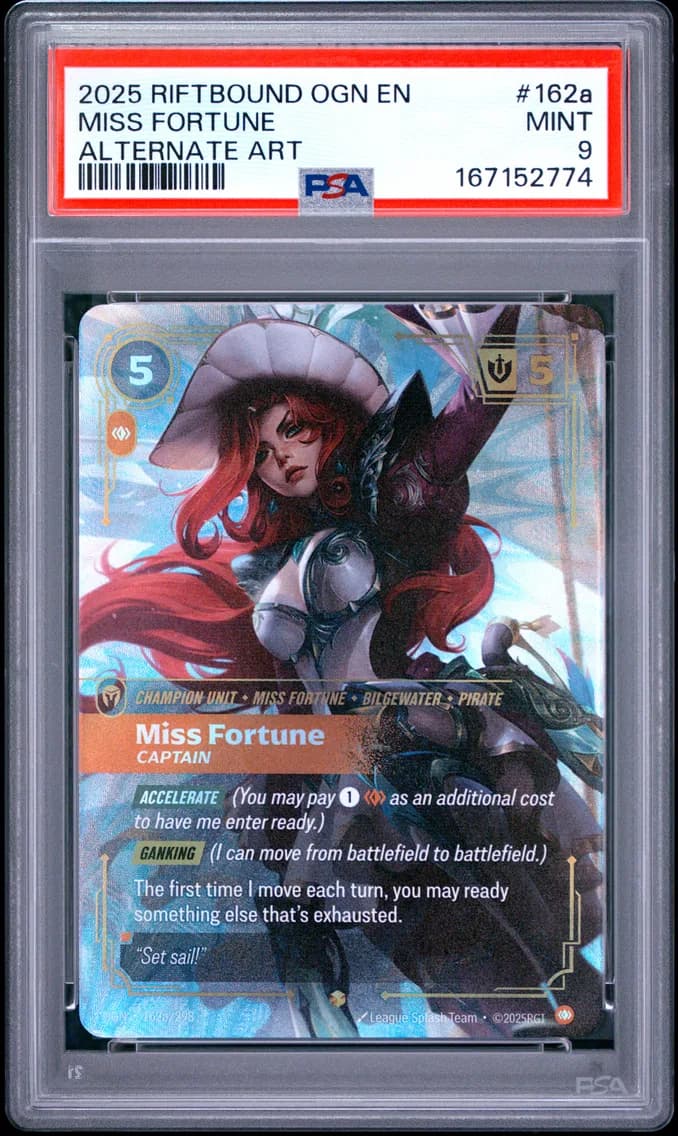 Miss Fortune - Captain, PSA 9