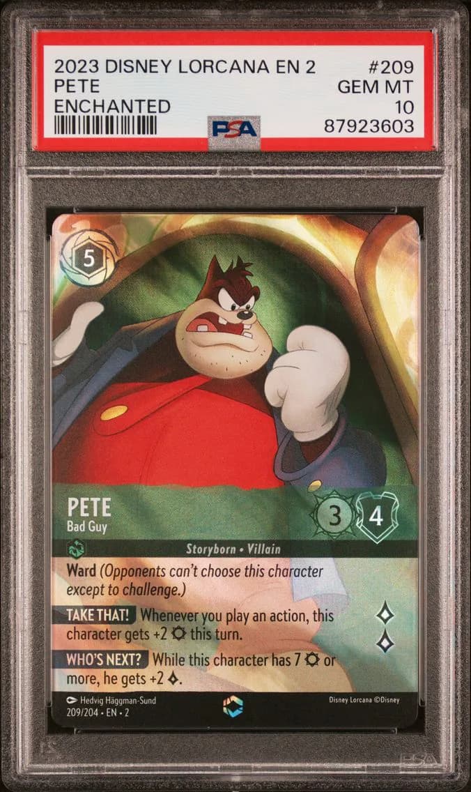 Pete - Bad Guy, PSA 10