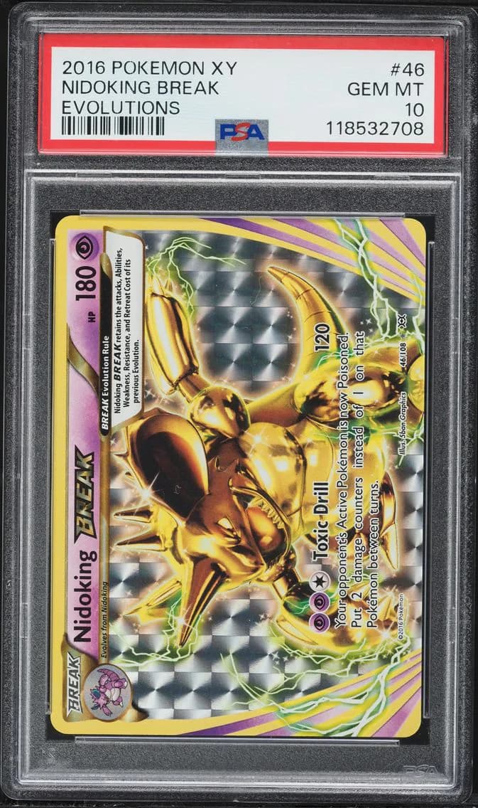 Nidoking Break, PSA 10
