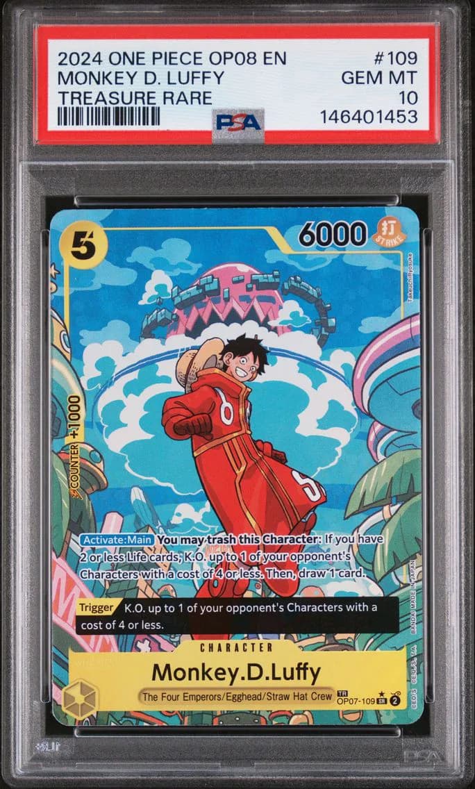 Monkey D. Luffy, PSA 10
