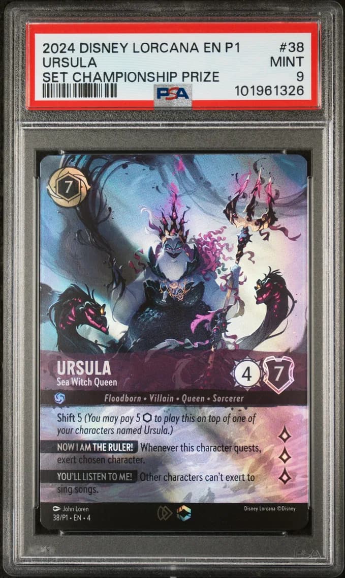 Ursula - Sea Witch Queen, PSA 9