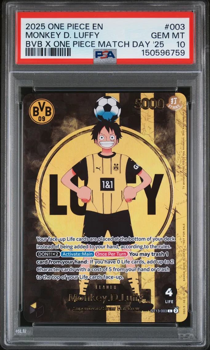 Monkey D. Luffy, PSA 10