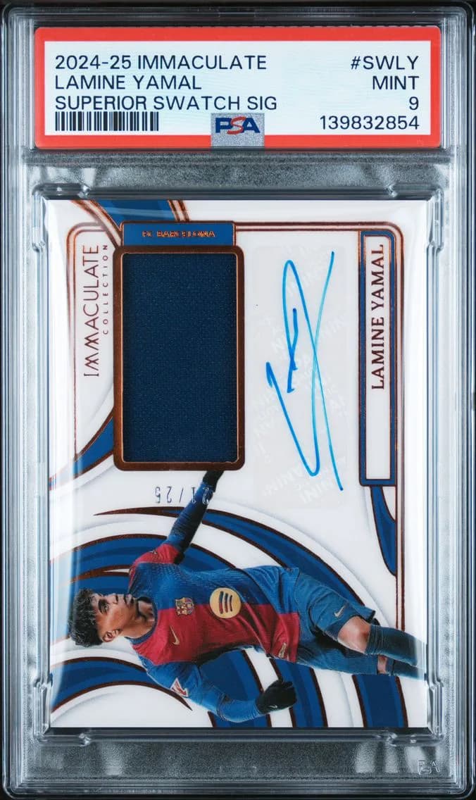 Lamine Yamal, PSA 9