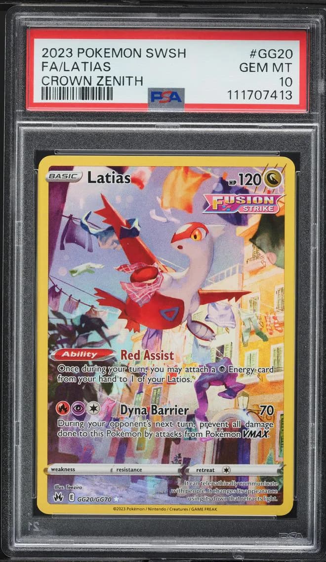 Full Art/Latias, PSA 10