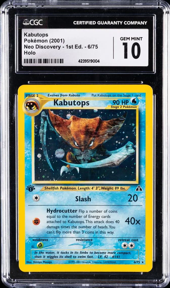 Kabutops, CGC 10