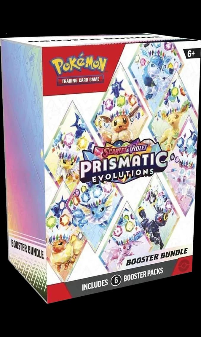 SV8.5 Prismatic Evolutions Booster Bundle, 