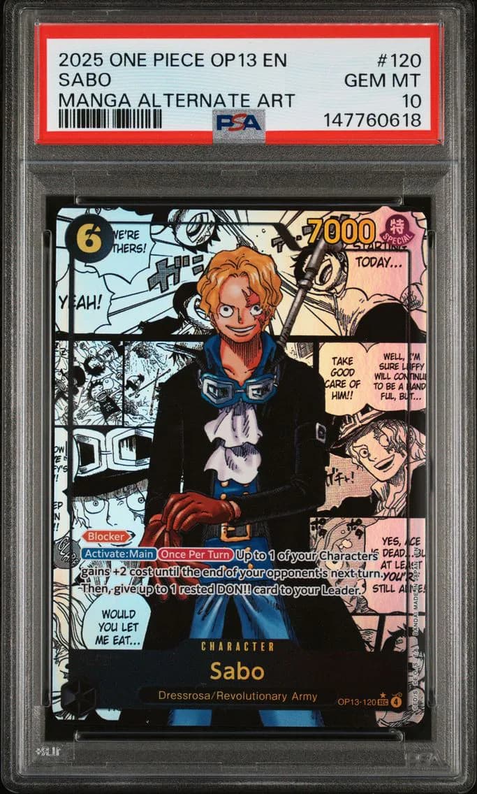 Sabo, PSA 10