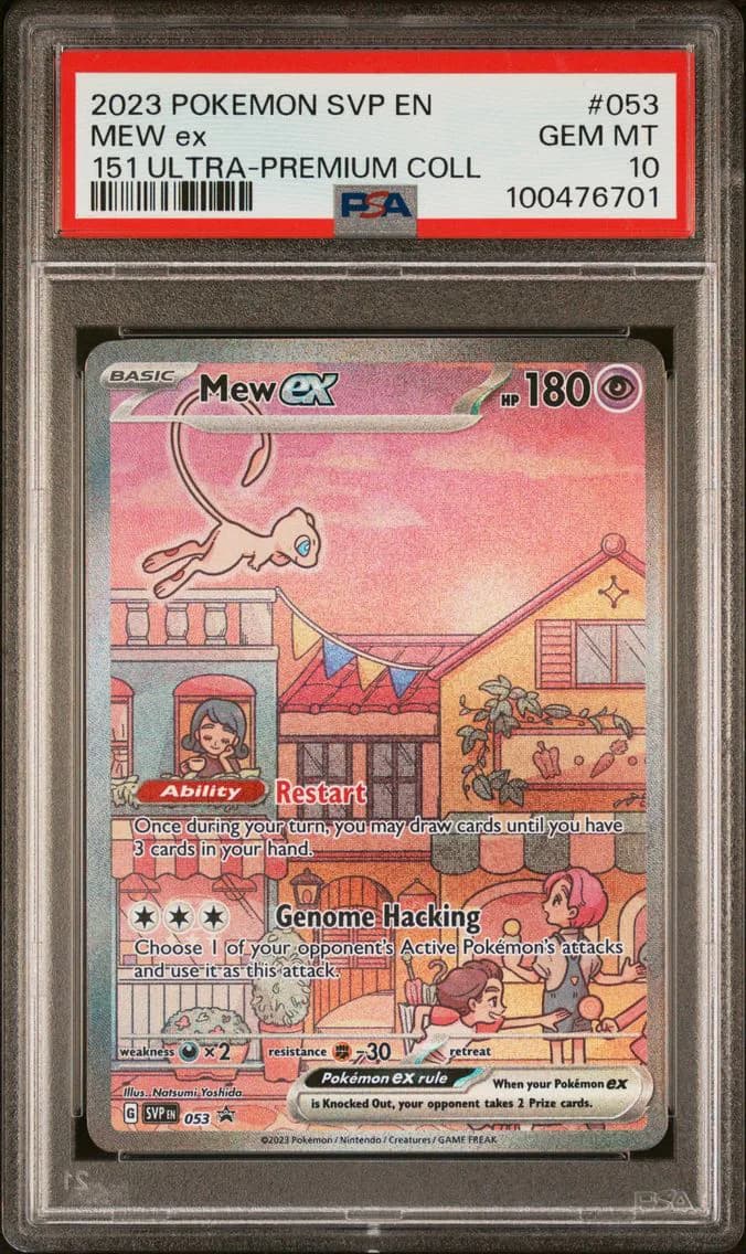 Mew EX, PSA 10