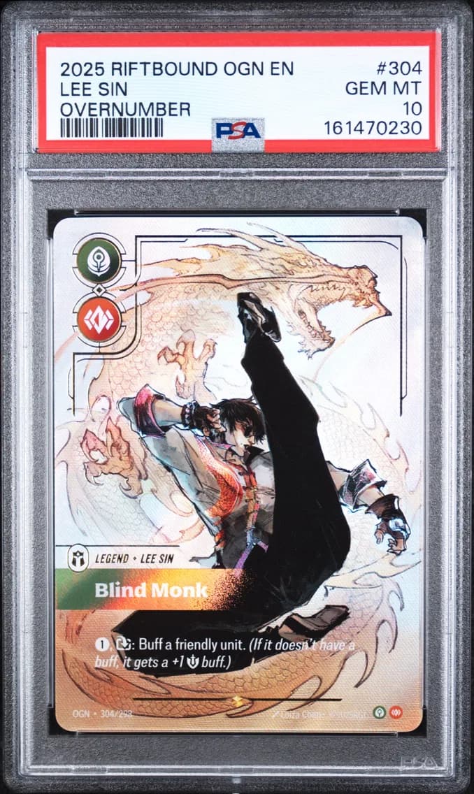 Lee Sin - Blind Monk, PSA 10