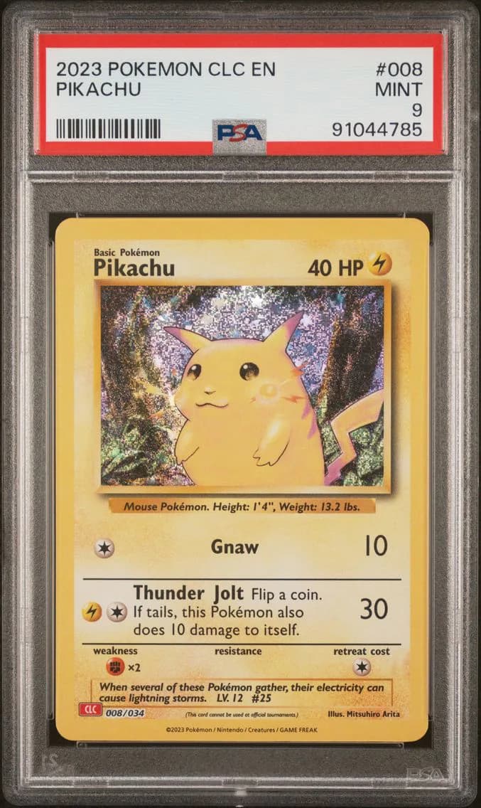 Pikachu, PSA 9