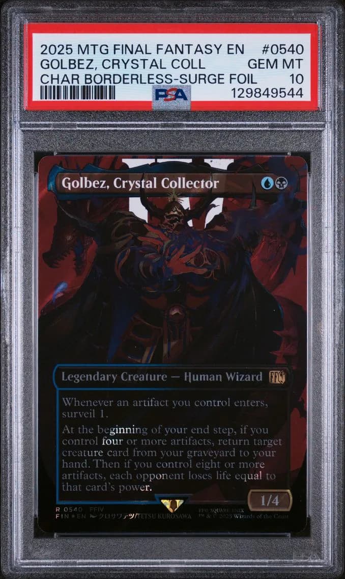 Golbez, Crystal Collector, PSA 10