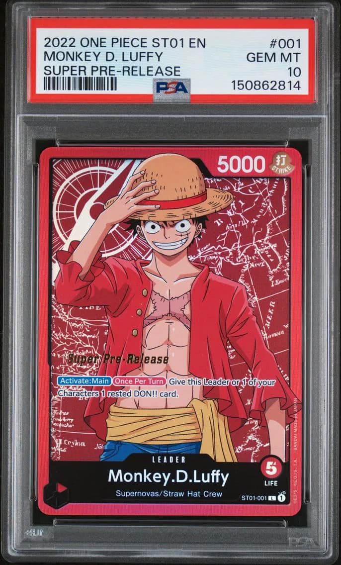 Monkey D. Luffy, PSA 10