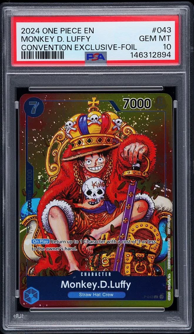 Monkey D. Luffy, PSA 10