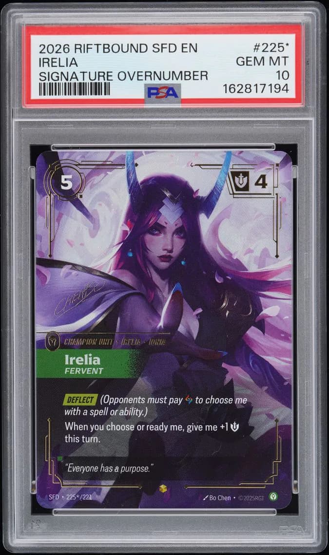Irelia - Fervent, PSA 10
