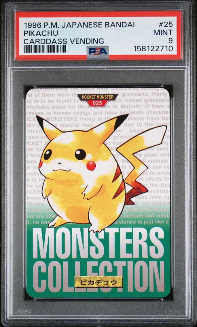 Pikachu, PSA 9