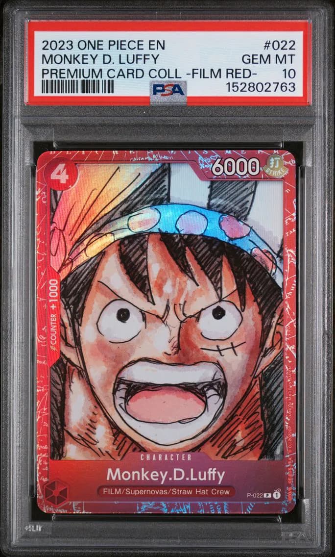Monkey D. Luffy, PSA 10