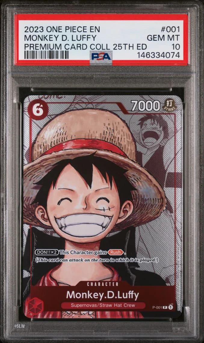 Monkey D. Luffy, PSA 10