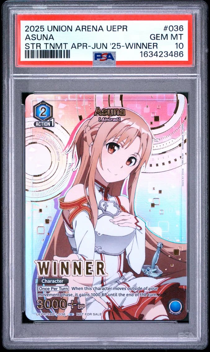 Asuna, PSA 10
