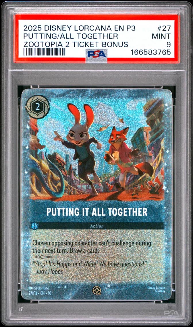 Putting It All Together, PSA 9