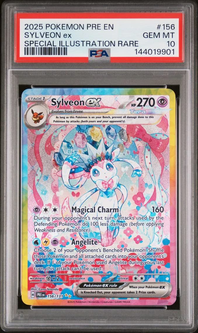 Sylveon EX, PSA 10
