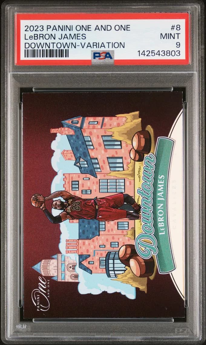LeBron James, PSA 9