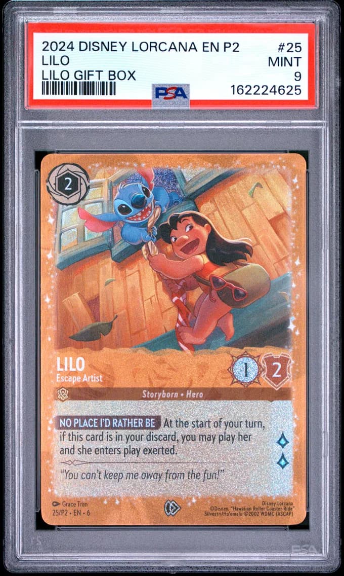 Lilo - Escape Artist, PSA 9