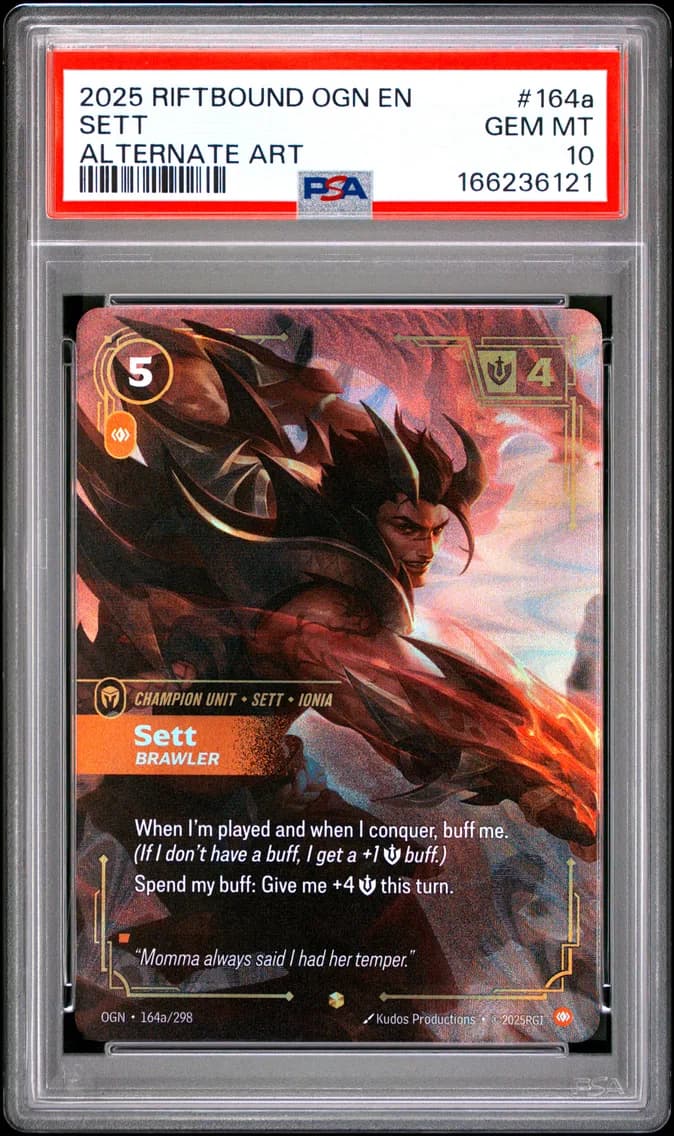 Sett - Brawler, PSA 10