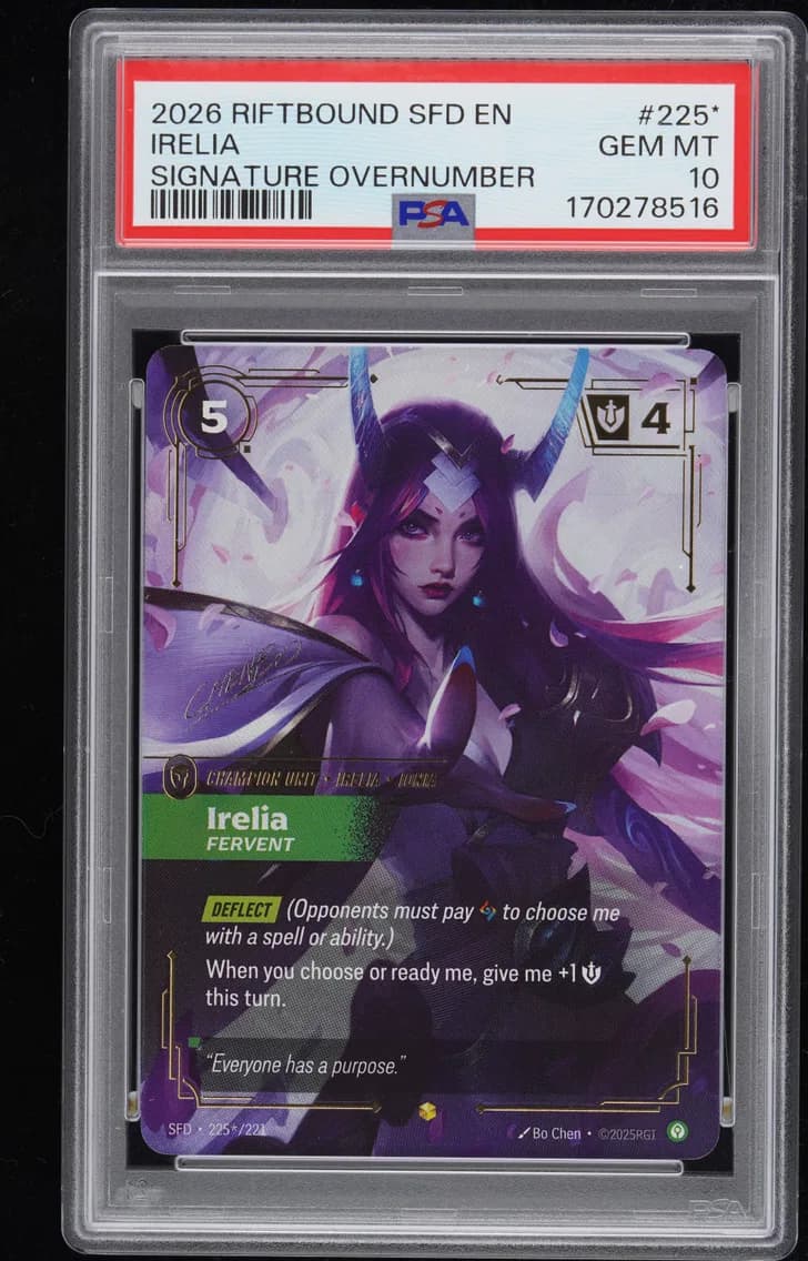 Irelia - Fervent, PSA 10