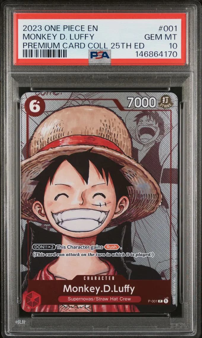 Monkey D. Luffy, PSA 10