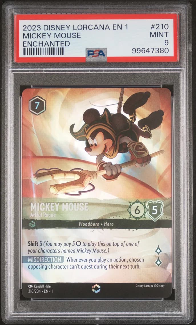 Mickey Mouse - Artful Rogue, PSA 9