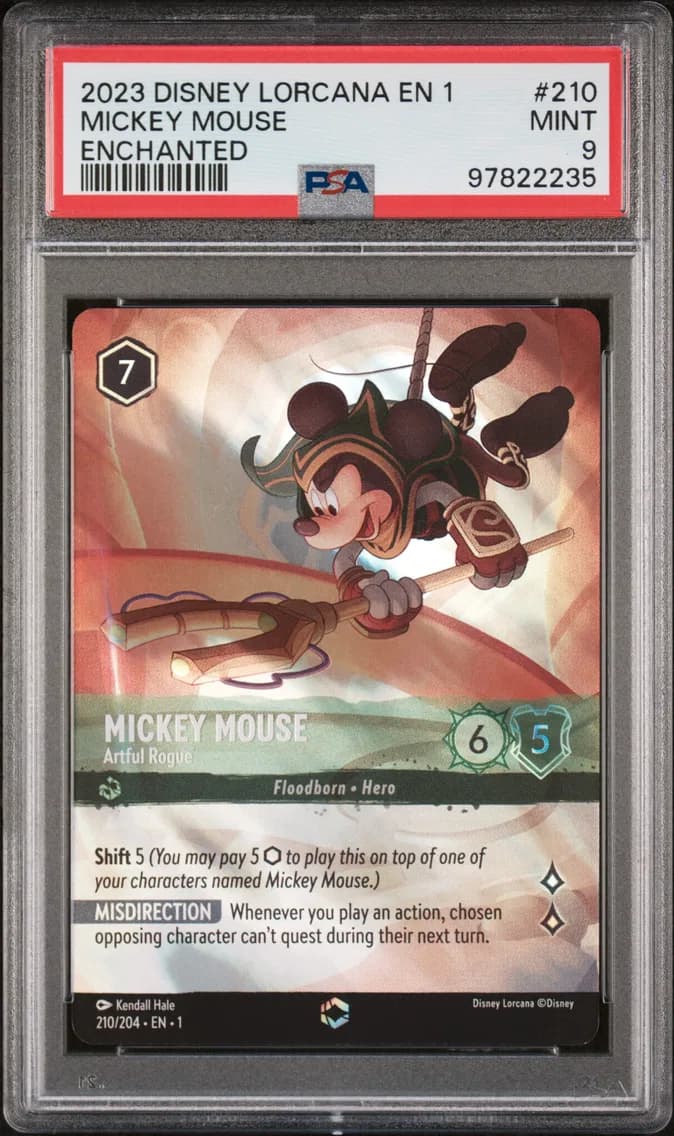 Mickey Mouse - Artful Rogue, PSA 9