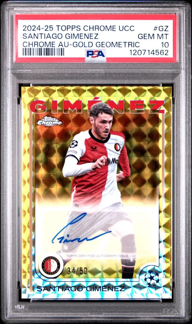 Santiago Gimenez, PSA 10