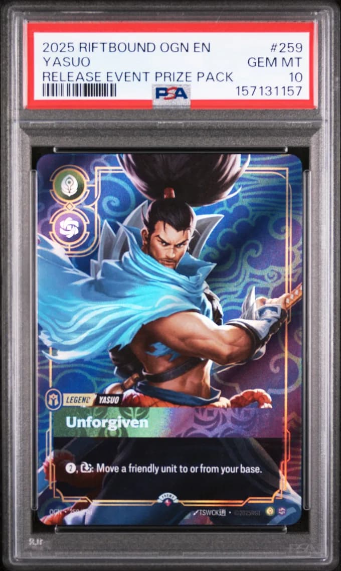 Yasuo - Unforgiven, PSA 10