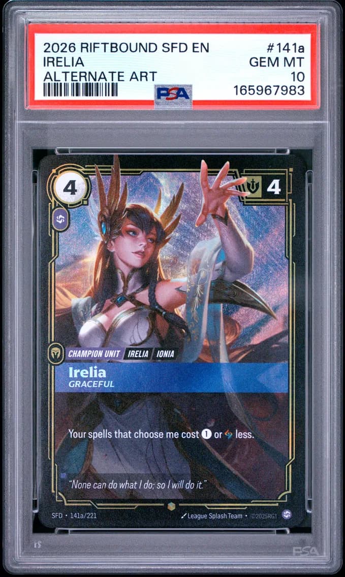 Irelia - Graceful, PSA 10